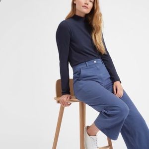 Everlane Wide Legged Cropped Pants